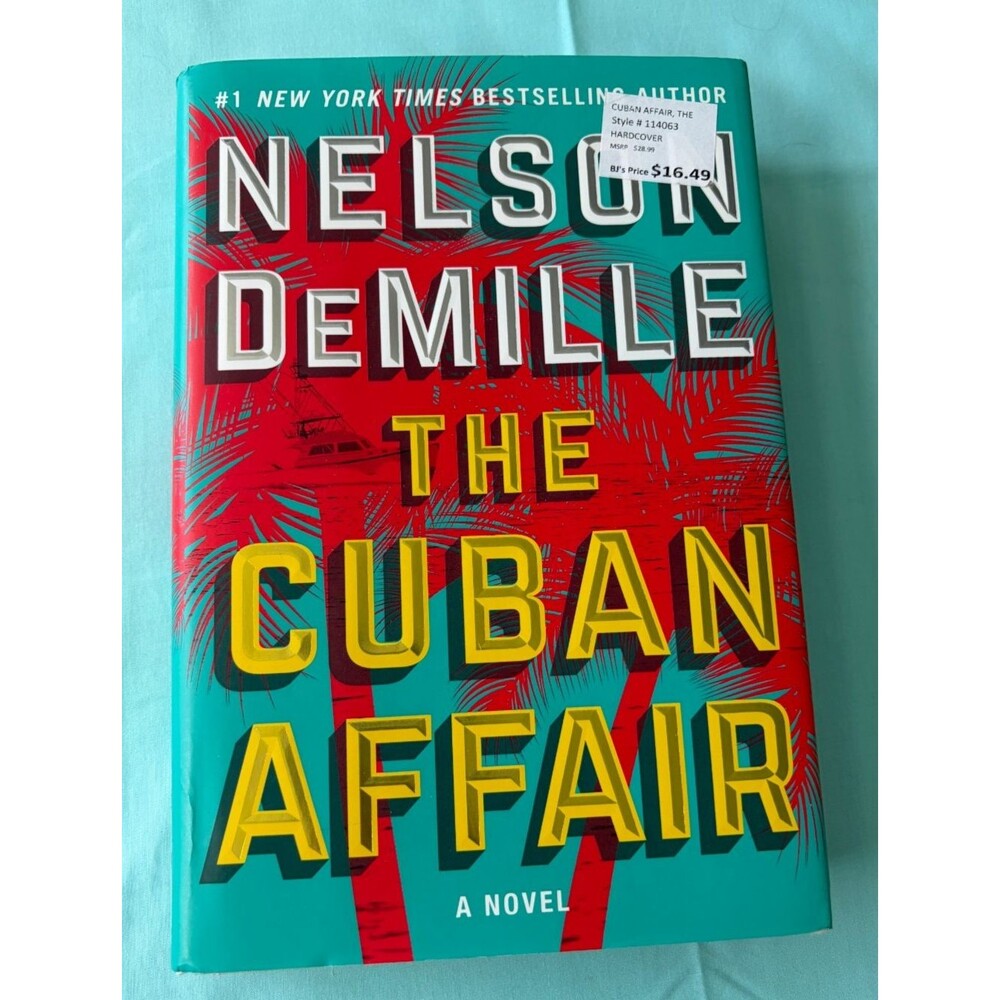 The Cuban Affair By Nelson DeMille ARC Uncorrected Proof 2018 Paperback Novel...